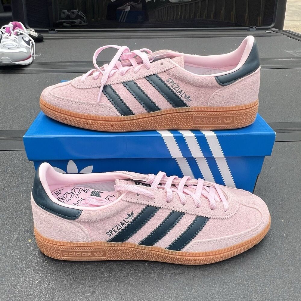 Adidas Handball Spezial Clear Pink  IF6561 Women's Size 7.5 Athletic Soccer Shoe